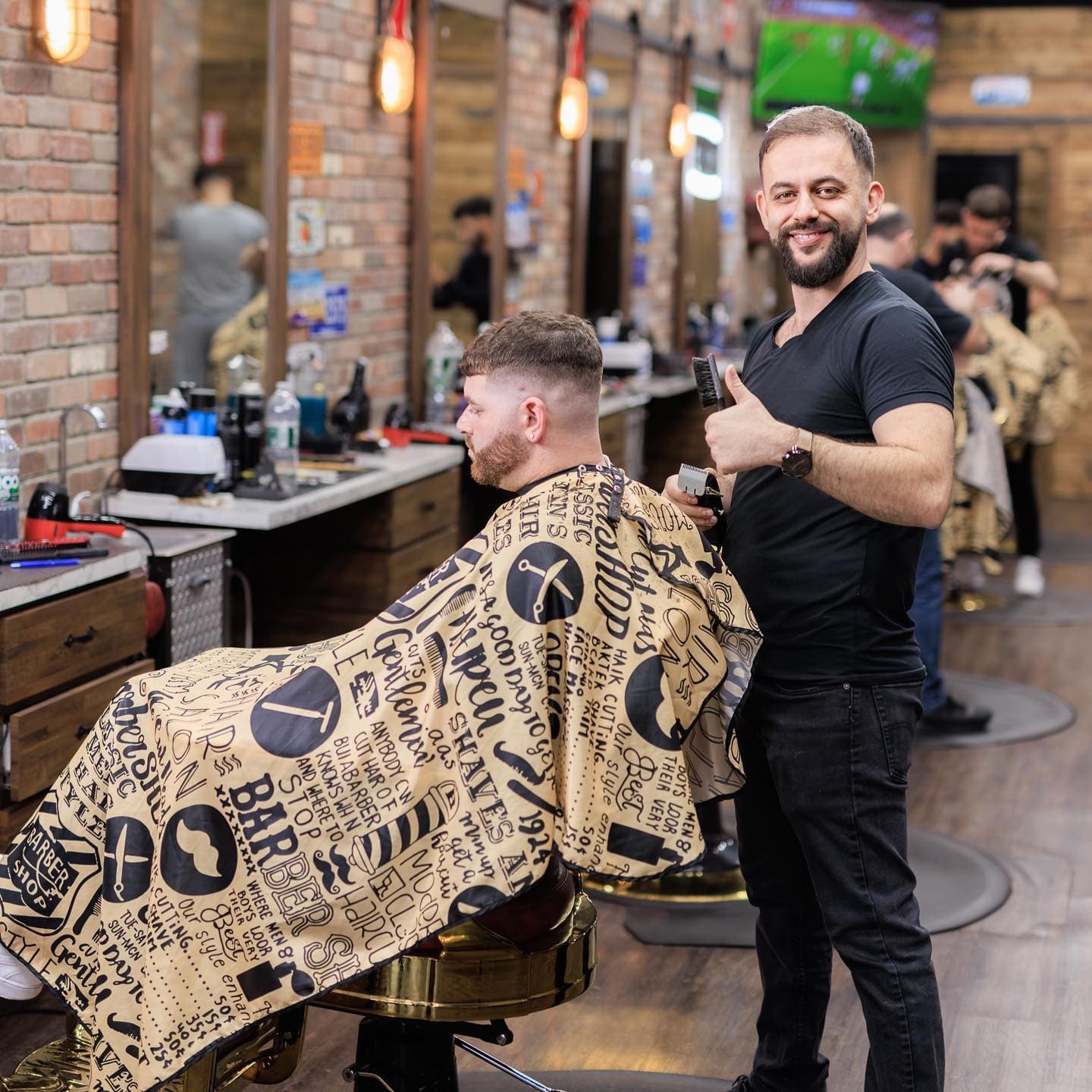 Retro Barbershop — fresh style